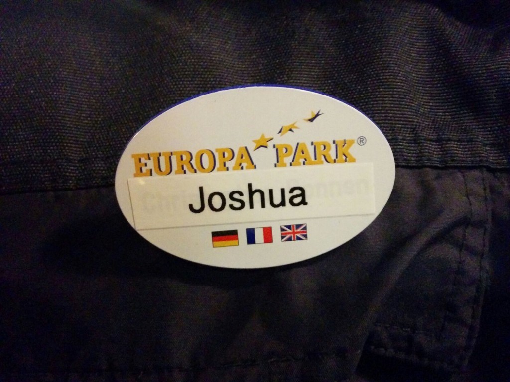 Namenschild Europa-Park
